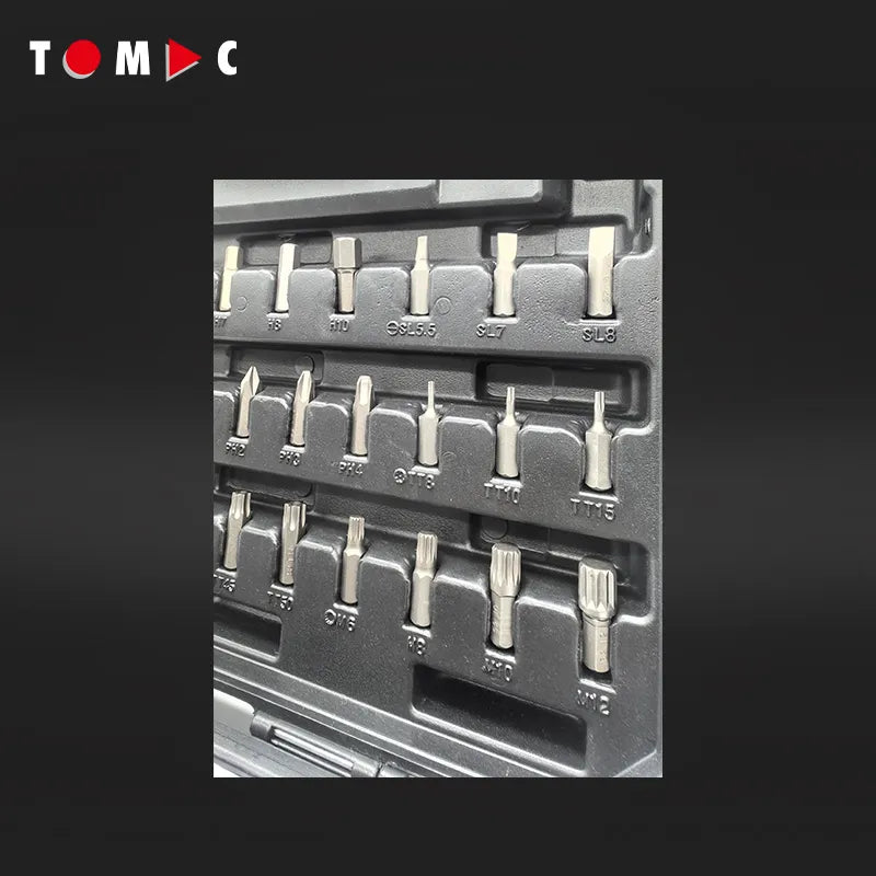 TC0108 Steckschlüssel Koffer - 69-tlg. 3/8" + 5/16"