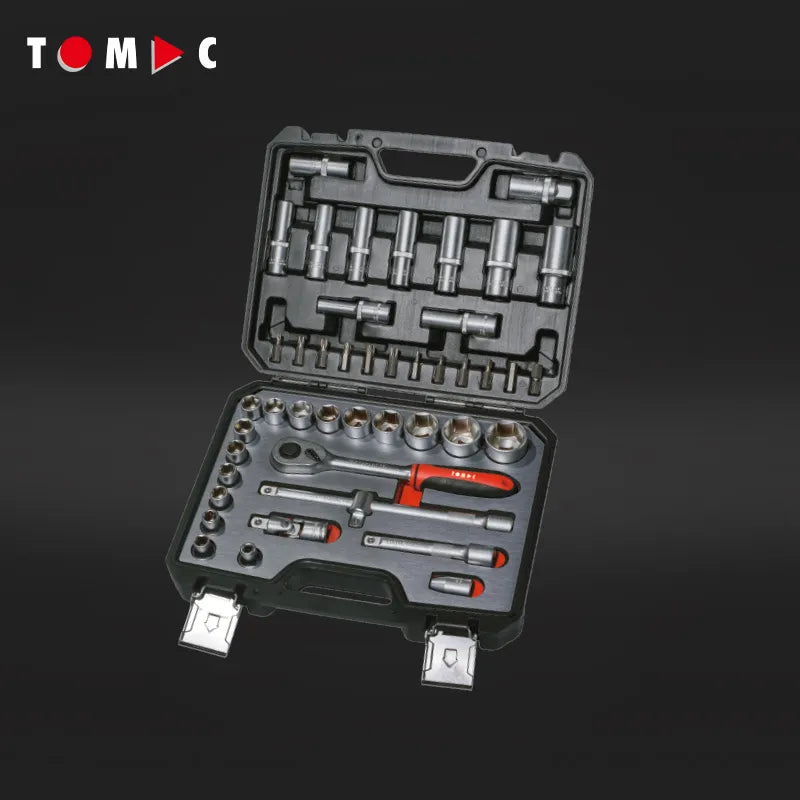 TC0109 Steckschlüssel Koffer - 45-tlg. 1/2