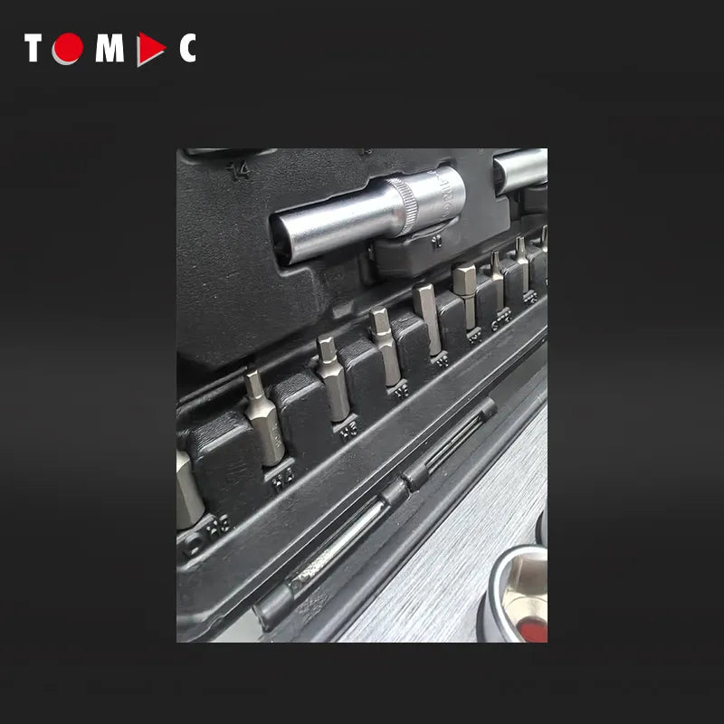 TC0109 Steckschlüssel Koffer - 45-tlg. 1/2