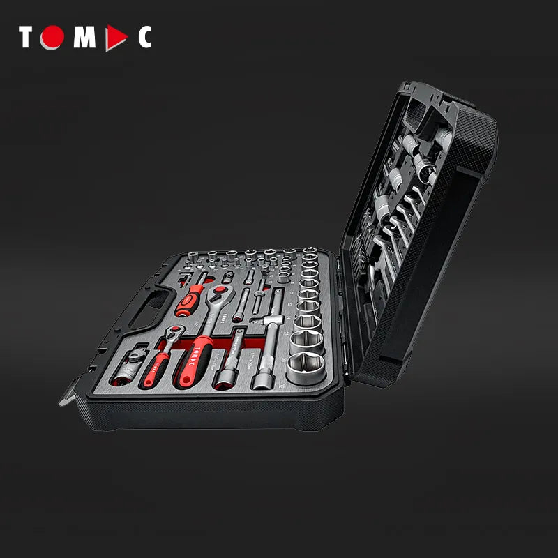 TC0110 Steckschlüssel Koffer - 115-tlg. 1/4
