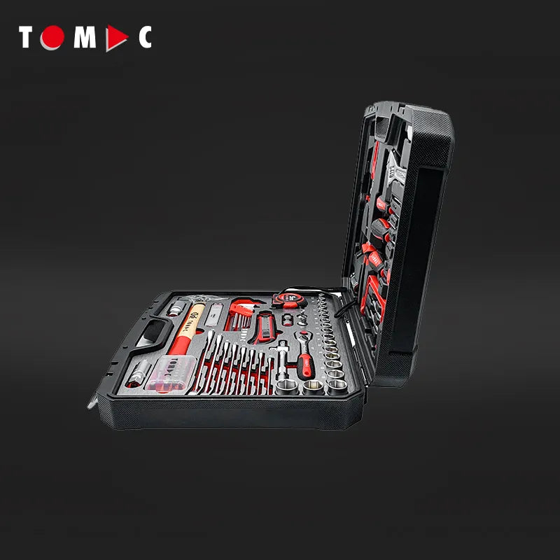 TC0111 Universal Werkzeug Koffer - 104-tlg. 3/8" + 1/4"