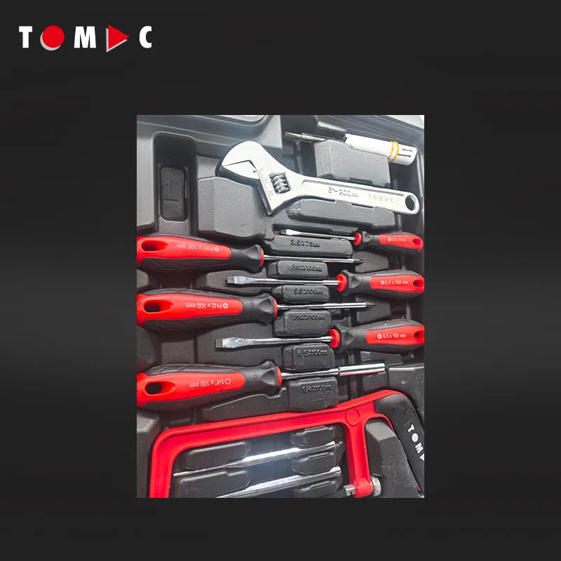 TC0111 Universal Werkzeug Koffer - 104-tlg. 3/8" + 1/4"