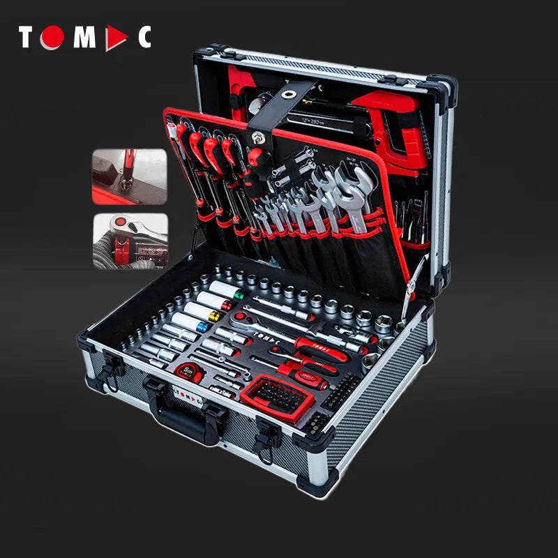 TC0115 Universal Alu Werkzeug Koffer - 283-tlg. 1/4" + 1/2" + 5/16" + 4 mm