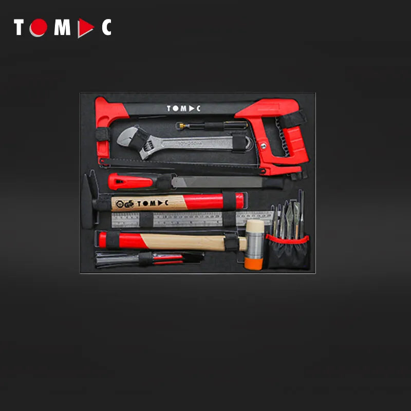 TC0115 Universal Alu Werkzeug Koffer - 283-tlg. 1/4" + 1/2" + 5/16" + 4 mm