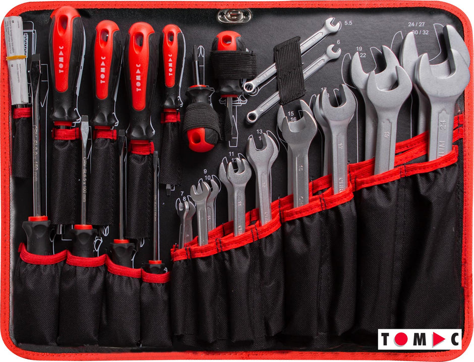 TC0115 Universal Alu Werkzeug Koffer - 283-tlg. 1/4" + 1/2" + 5/16" + 4 mm
