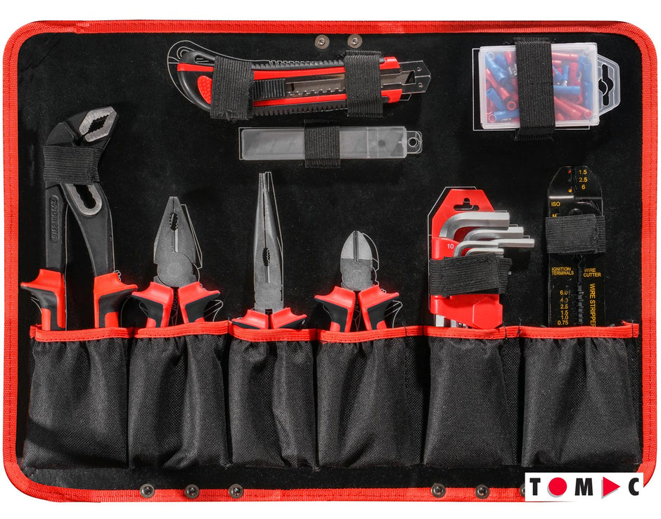 TC0115 Universal Alu Werkzeug Koffer - 283-tlg. 1/4" + 1/2" + 5/16" + 4 mm