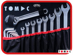 TC0118 Universal aluminum tool case - 180 pcs. 1/4