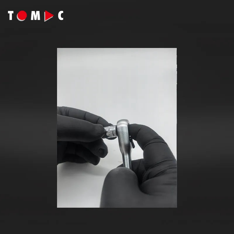 TC0120 Steckschlüssel Satz in ABS-Kasten - 44-tlg. 1/4