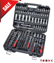 TC0124 Coffret de clés à douilles universelles - 202 pcs. 1/4