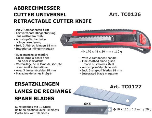 TC0126 Snap-off knife