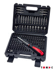 Promo Universal Bit Koffer 140-tlg. & Akku LED Stiftleuchte 2W gratis dazu