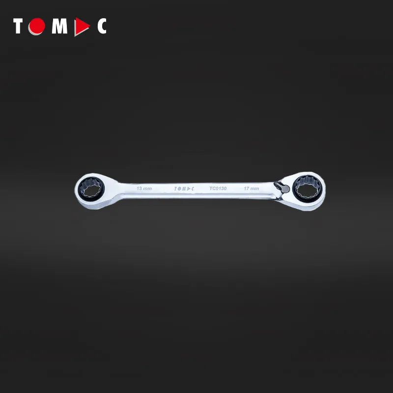 TC0130 Ratschen-Ringgabelschlüssel 4-in-1 - umschaltbar