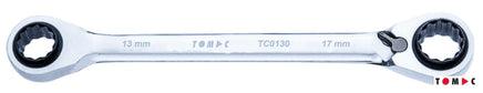 TC0130 Ratschen-Ringgabelschlüssel 4-in-1 - umschaltbar