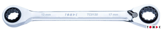 TC0130 Ratschen-Ringgabelschlüssel 4-in-1 - umschaltbar