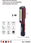 TC0501 LED Akku Stiftleuchte 2W