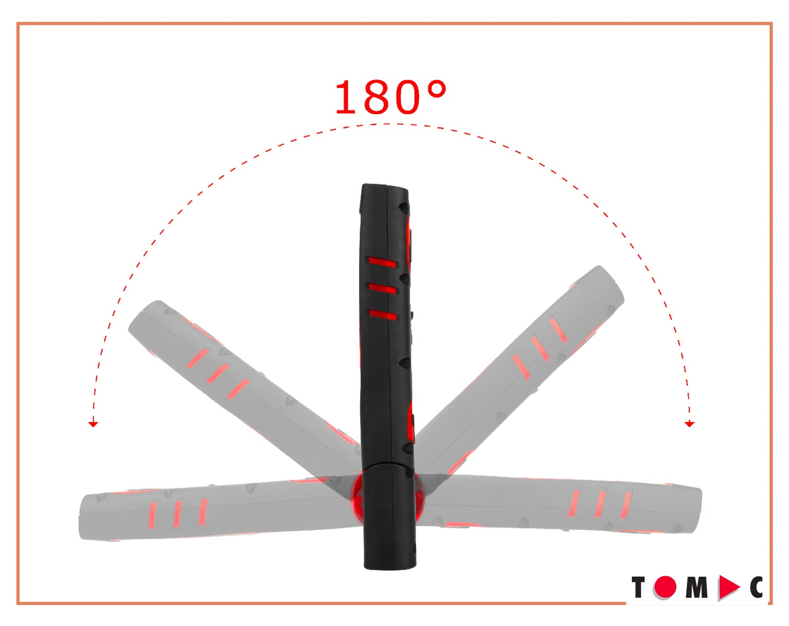 TC0508 LED Akku Hochleistungs Arbeits- / Inspektionsleuchte 7W