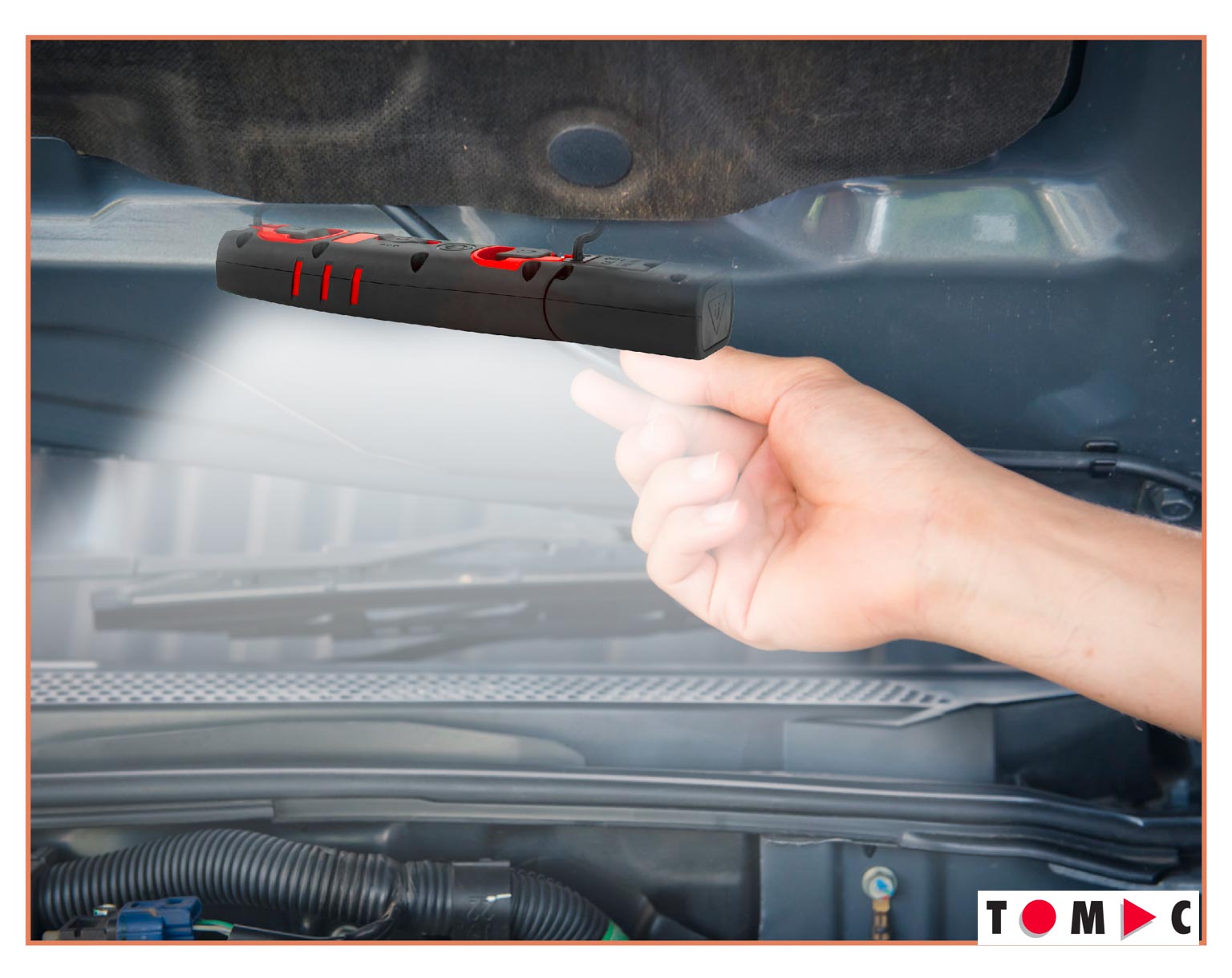 TC0508 LED Akku Hochleistungs Arbeits- / Inspektionsleuchte 7W