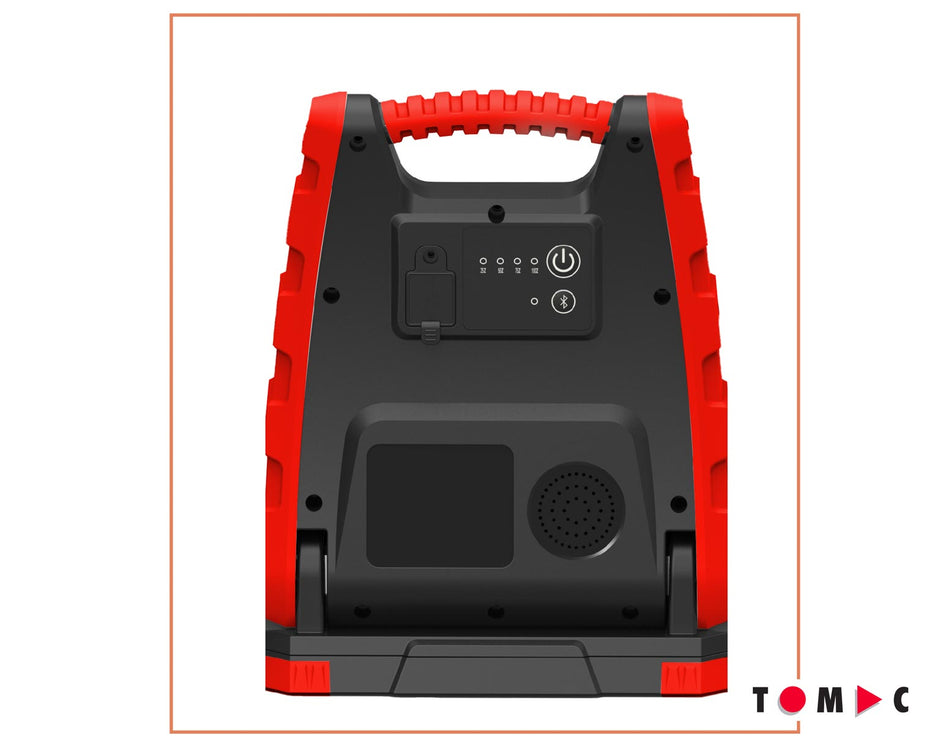 TC0509 LED Akku Baustrahler 10W / 1000 Lumen / USB-Powerbank 10 W