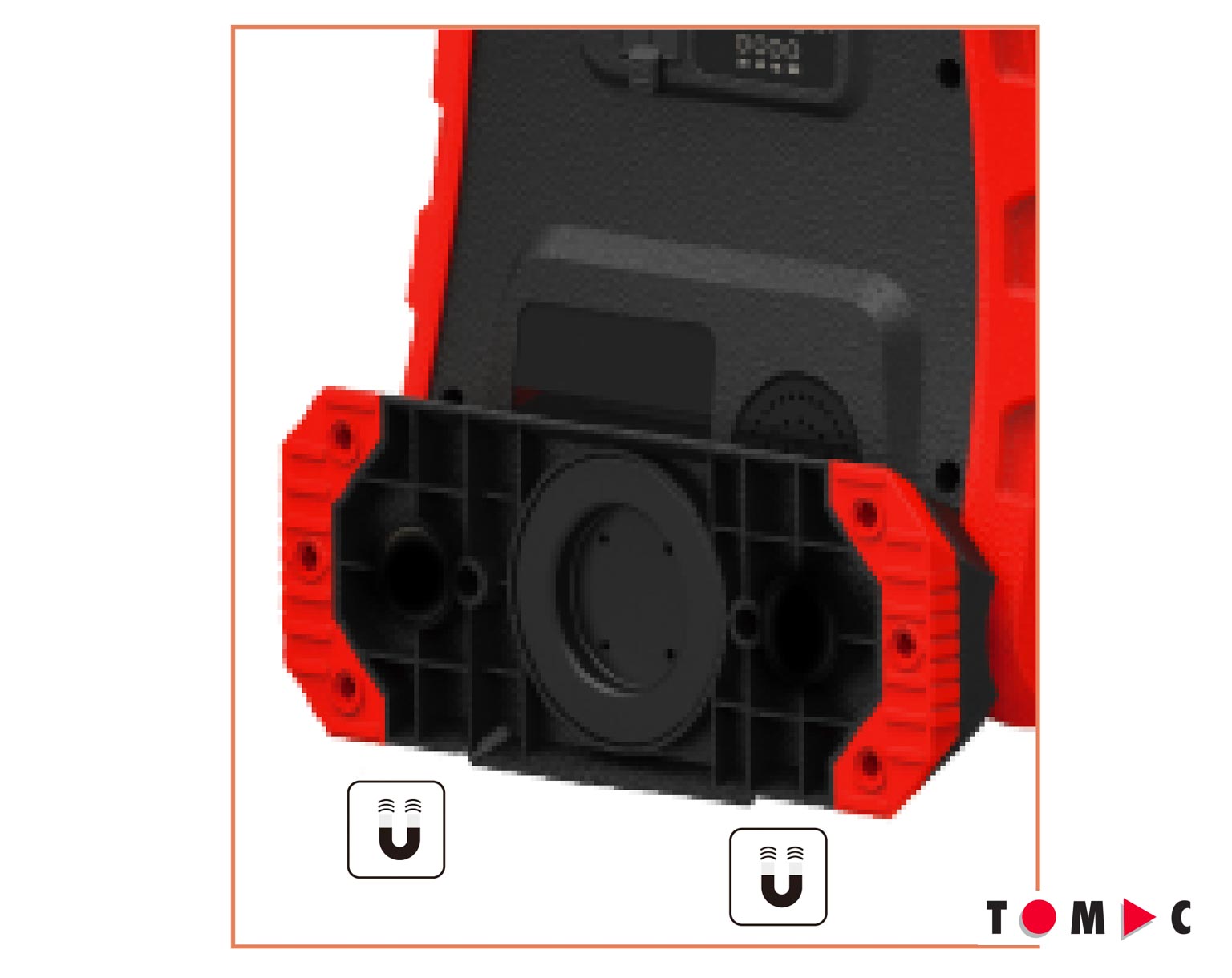 TC0509 LED Akku Baustrahler 10W / 1000 Lumen / USB-Powerbank 10 W