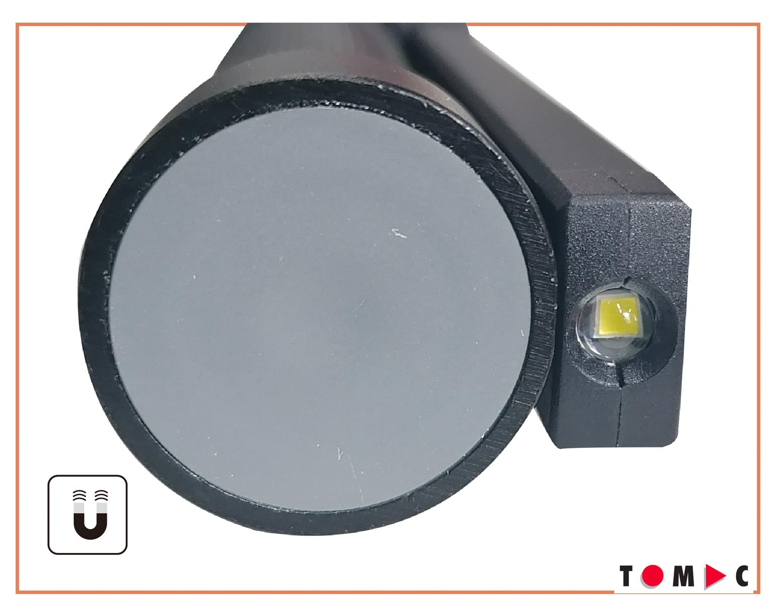 TC0514 Klappbare LED Akku Alu Taschen Arbeits- / Inspektionsleuchte 8 W