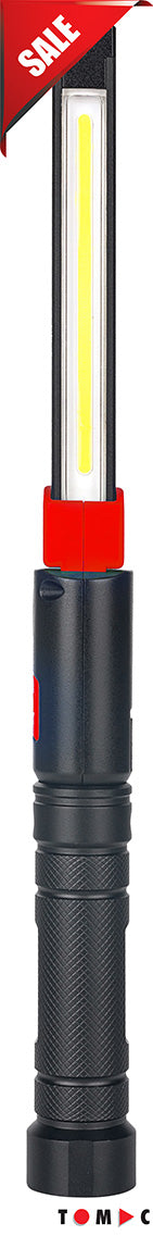 Lampe de poche LED pliable en aluminium TC0514, 8 W
