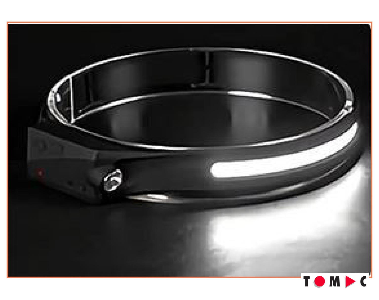 TC0516 Flexible LED Akku Stirn und Schutzhelm Lampe 5 W