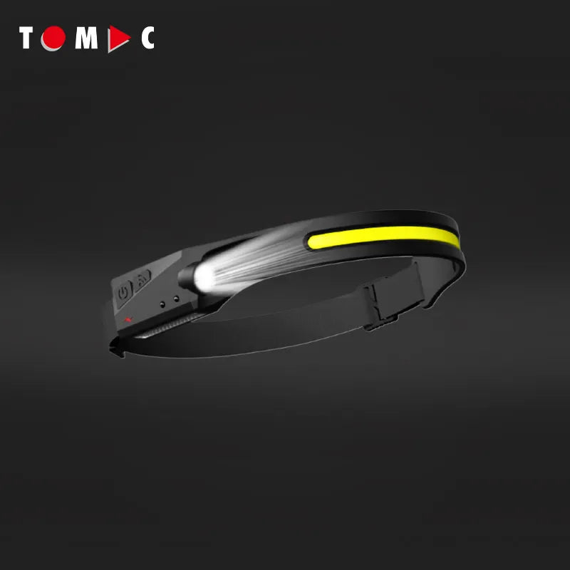 TC0516 Flexible LED Akku Stirn und Schutzhelm Lampe 5 W