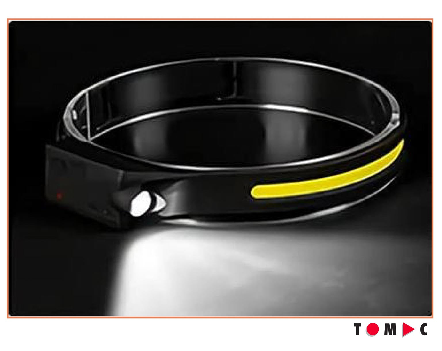 TC0516 Flexible LED Akku Stirn und Schutzhelm Lampe 5 W