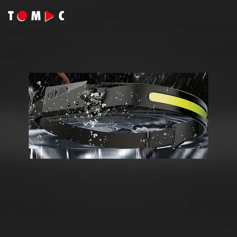 TC0516 Flexible LED Akku Stirn und Schutzhelm Lampe 5 W