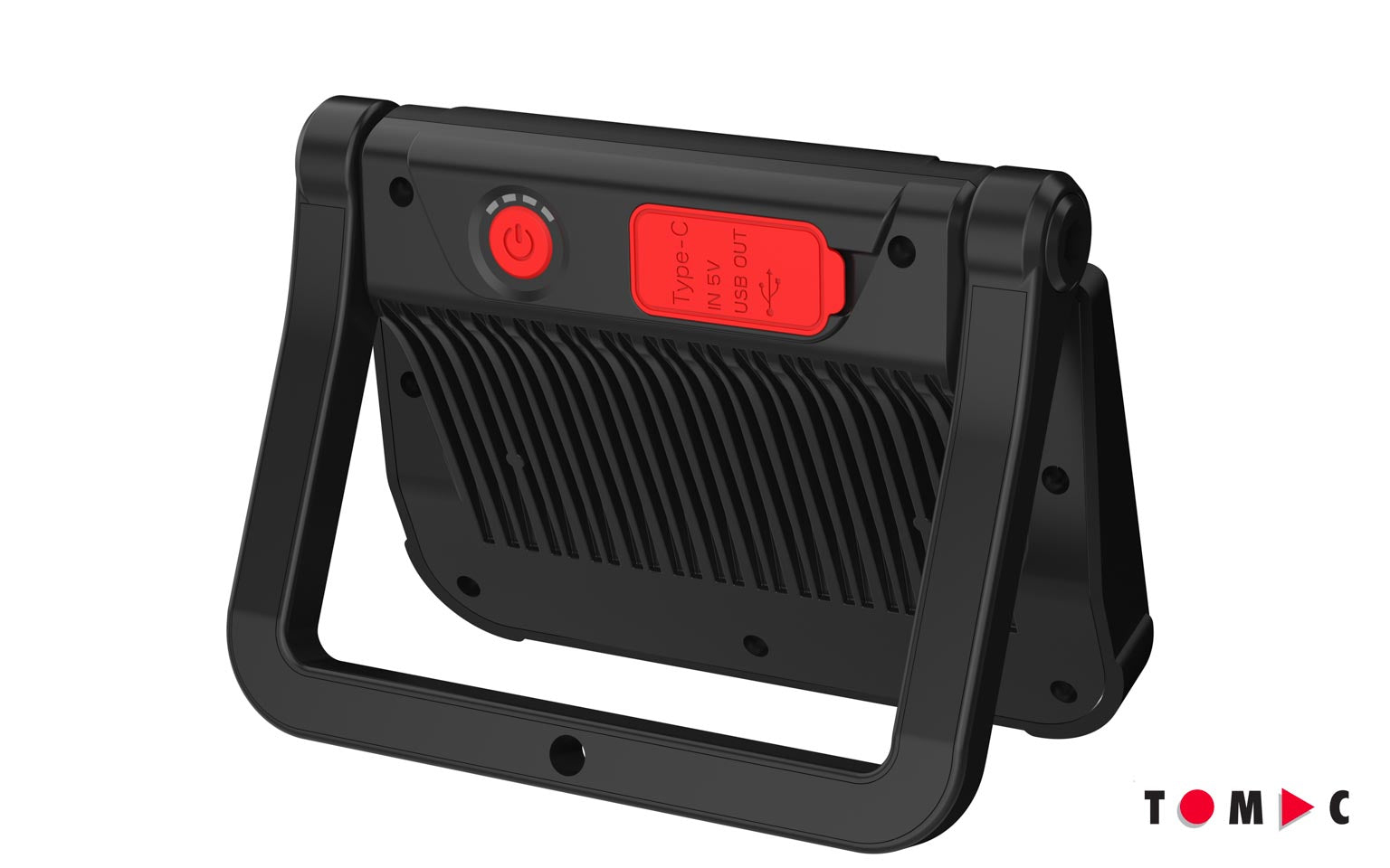 TC0520 LED Akku Baustrahler 10W / 1500 Lumen / USB Powerbank
